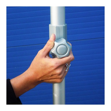 Parasol Carré 2x2m Café - Élégance et Protection